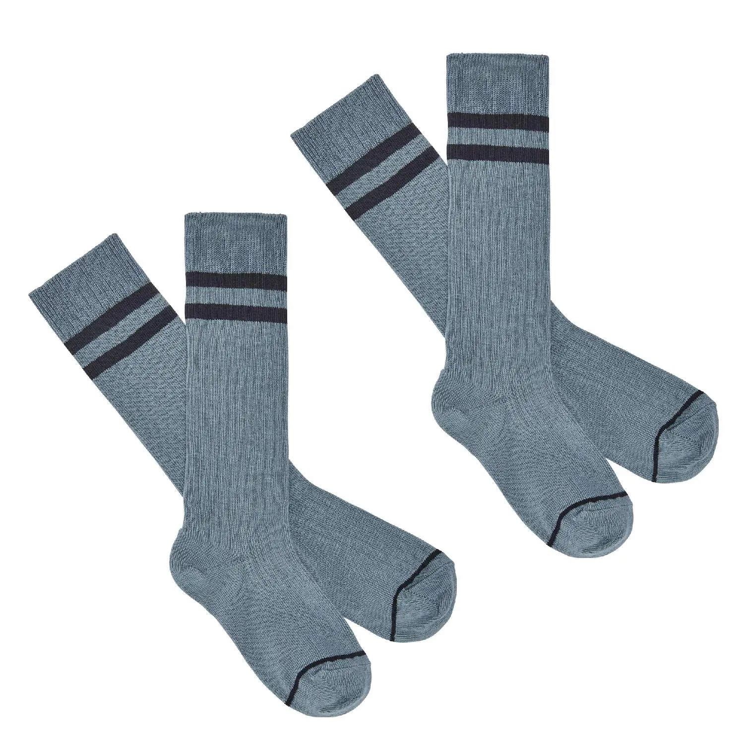2_pack_fub_5520ss_blue Kniestrümpfe blau