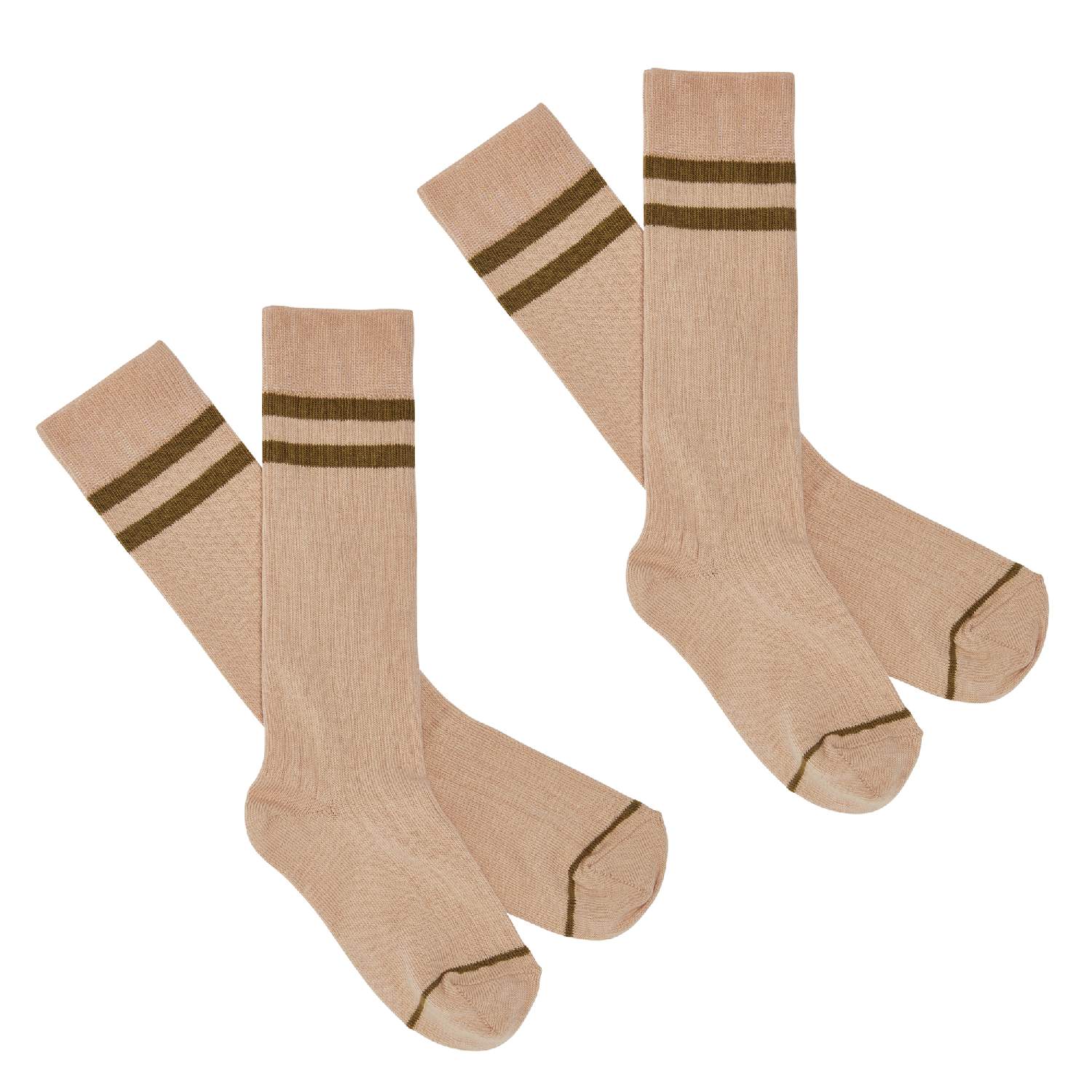 2_pack_fub_5520ss_rose Kniestrümpfe rosé