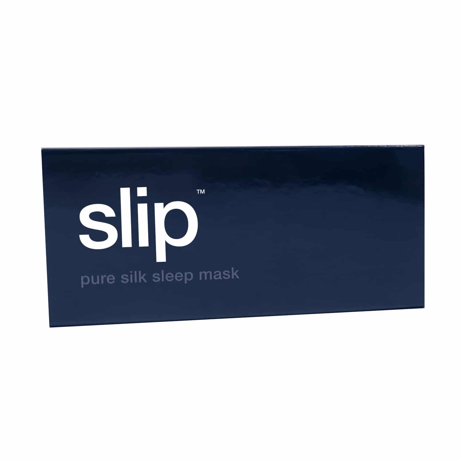 Schlafmaske aus Seide, Navy