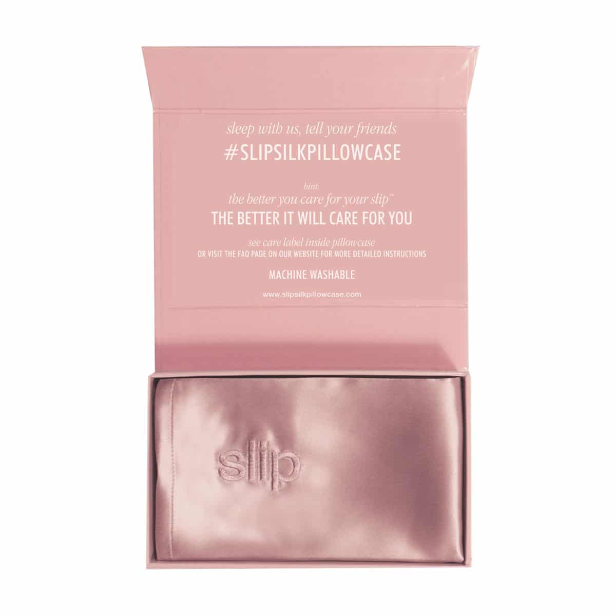 "Silk Pillowcase Queen" Rosé