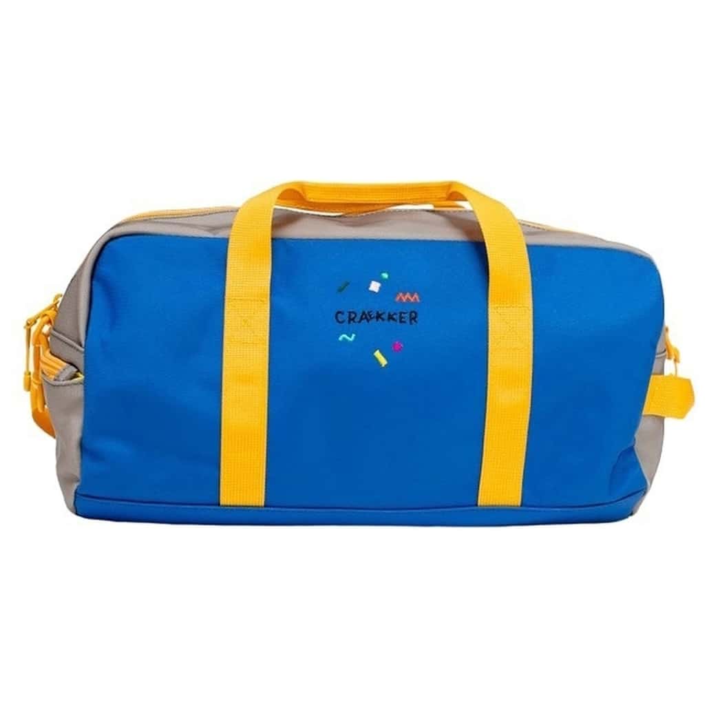 craekker_bo_blau_gruen_ocker_1 Kids Gym Bag BO - Blau - Grün - Ocker
