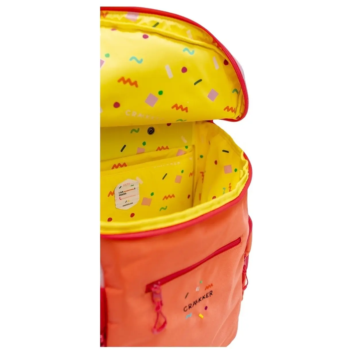 Kids Trolley Hankie - Pink - Orange - Fuchsia