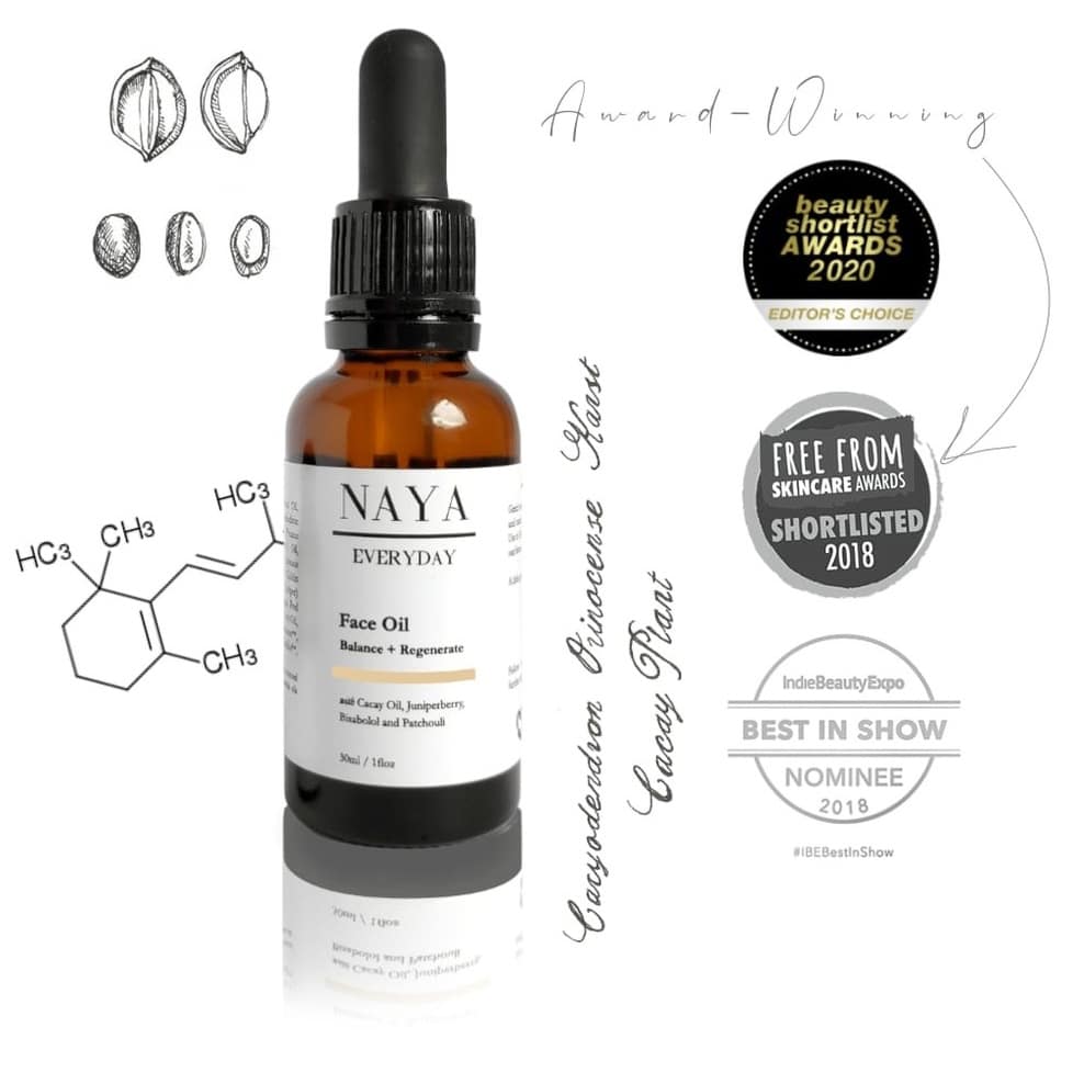 face_oil_with_awards_naya_copy Everyday Face Oil
