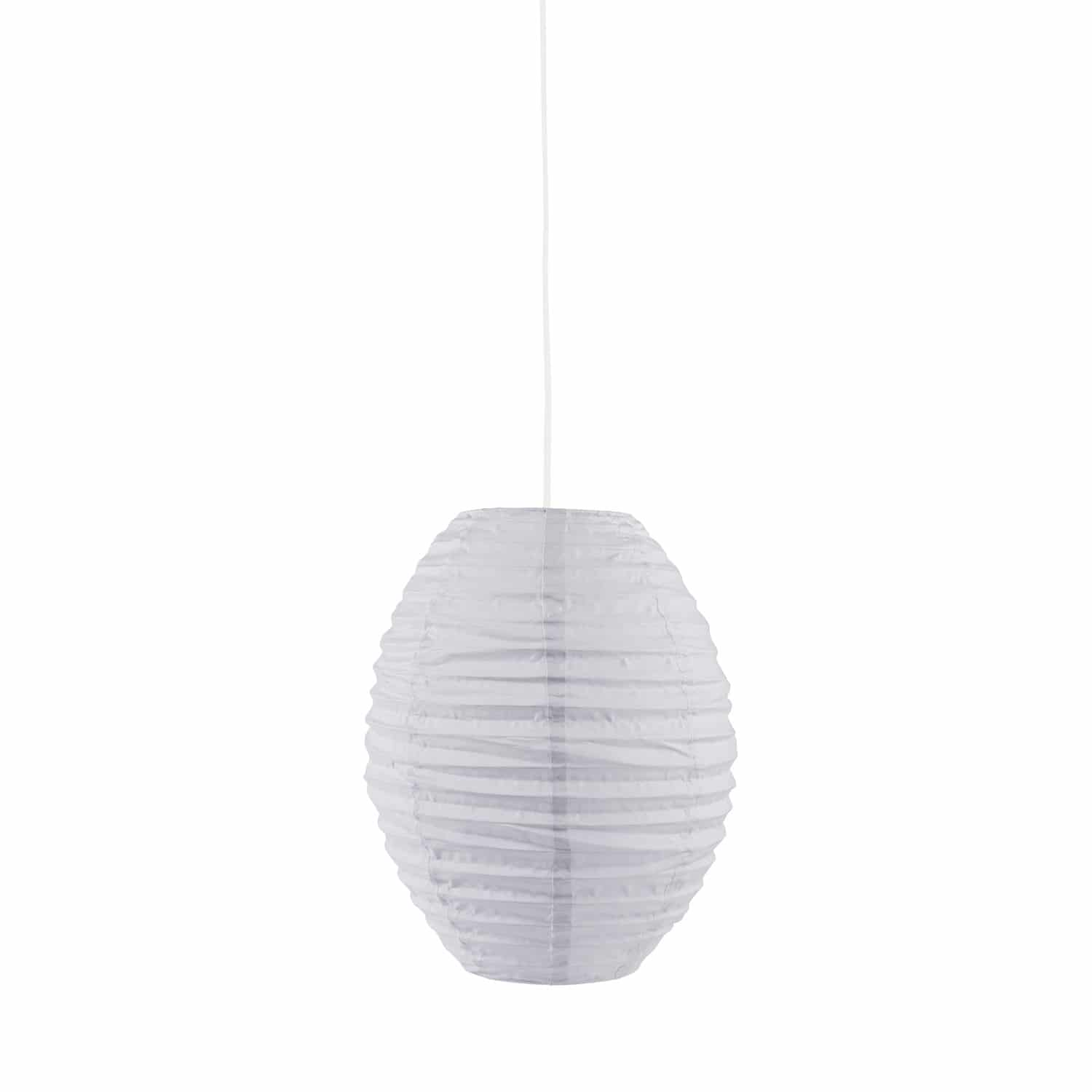 kids_concept-1000224 Lampenschirm Edvin oval grau Ø 40 H 30 cm.