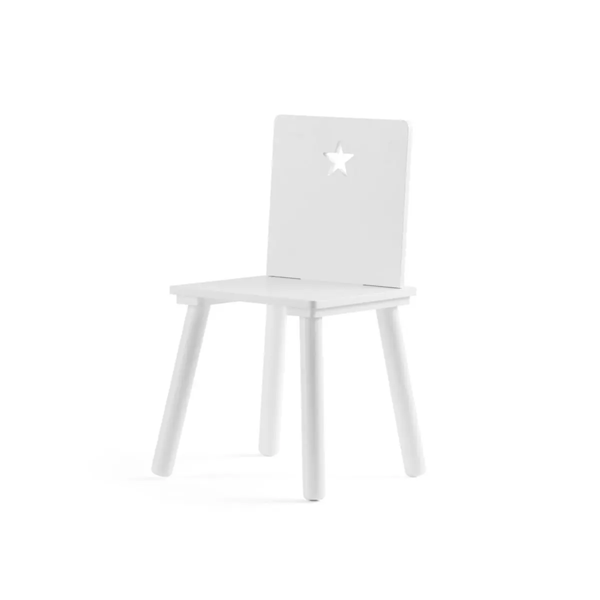 Stuhl Star weiß Sitzhöhe 30 cm