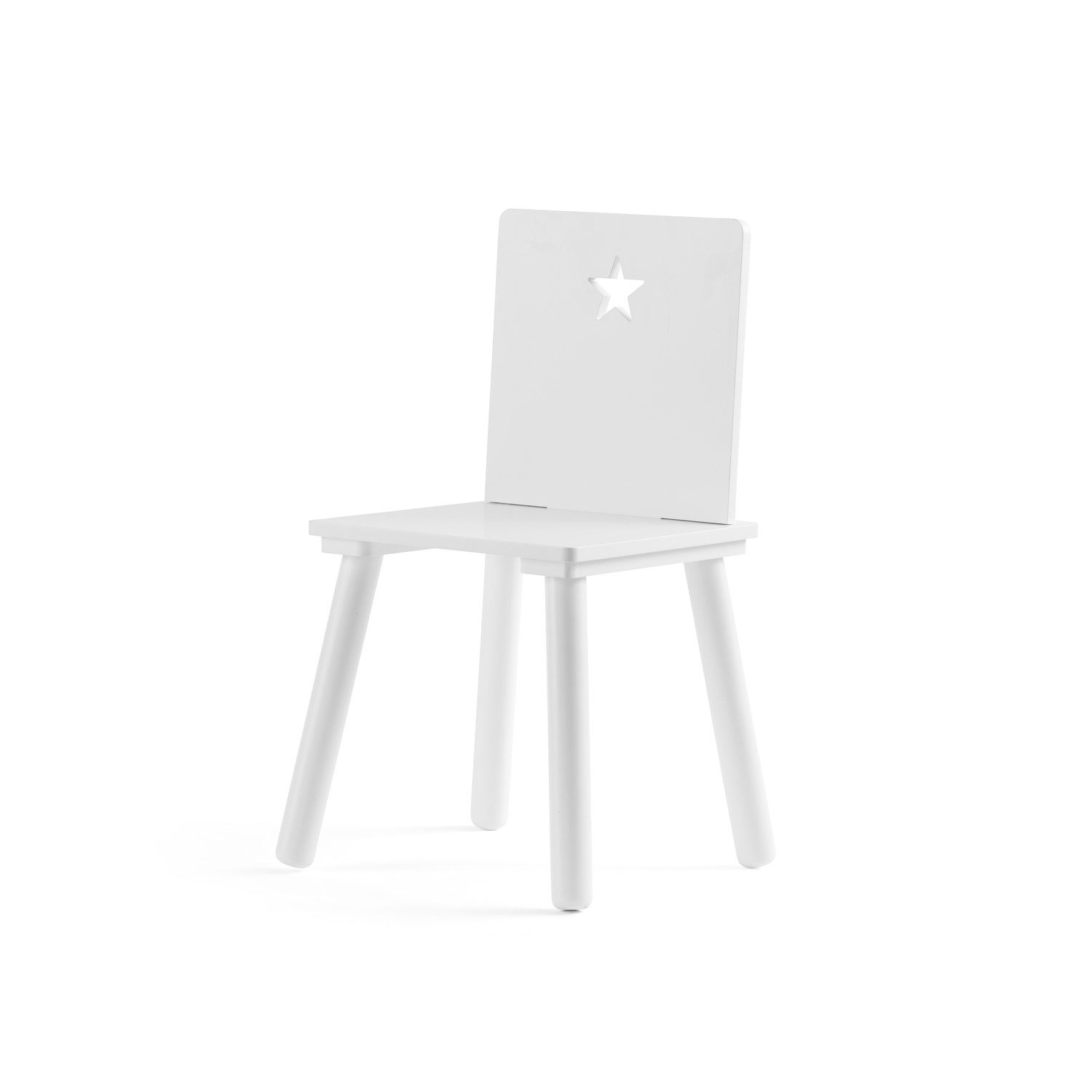 Stuhl Star weiß Sitzhöhe 30 cm