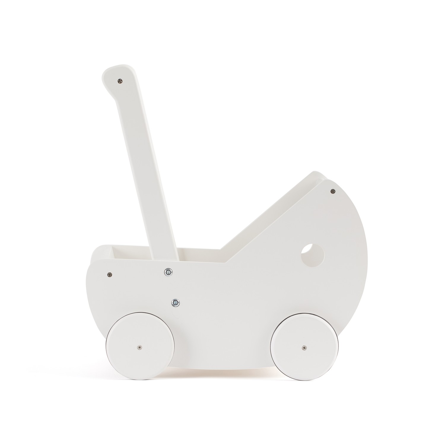 kids_concept-1000404a Puppenwagen inkl. Bettwäsche weiß