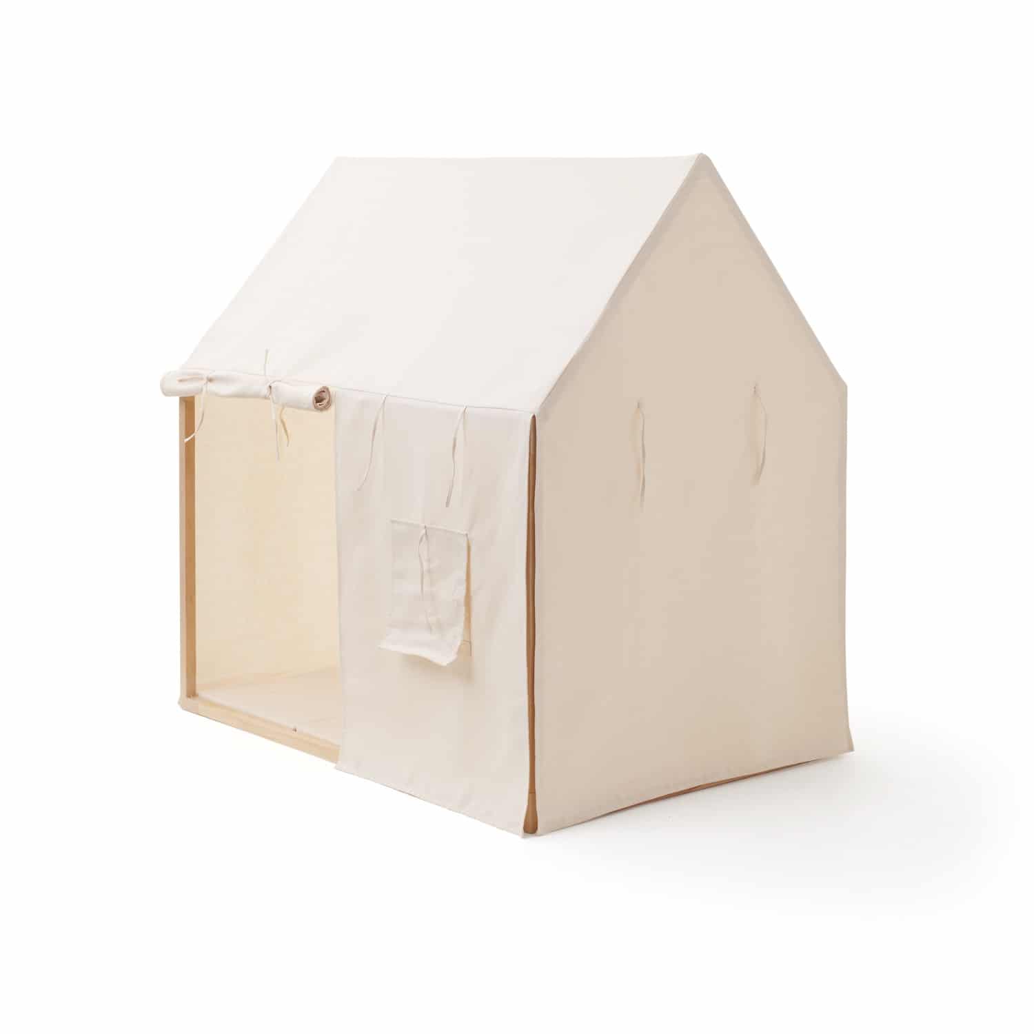 kids_concept-1000473c Hauszelt 110x80 cm, H 119 cm beige