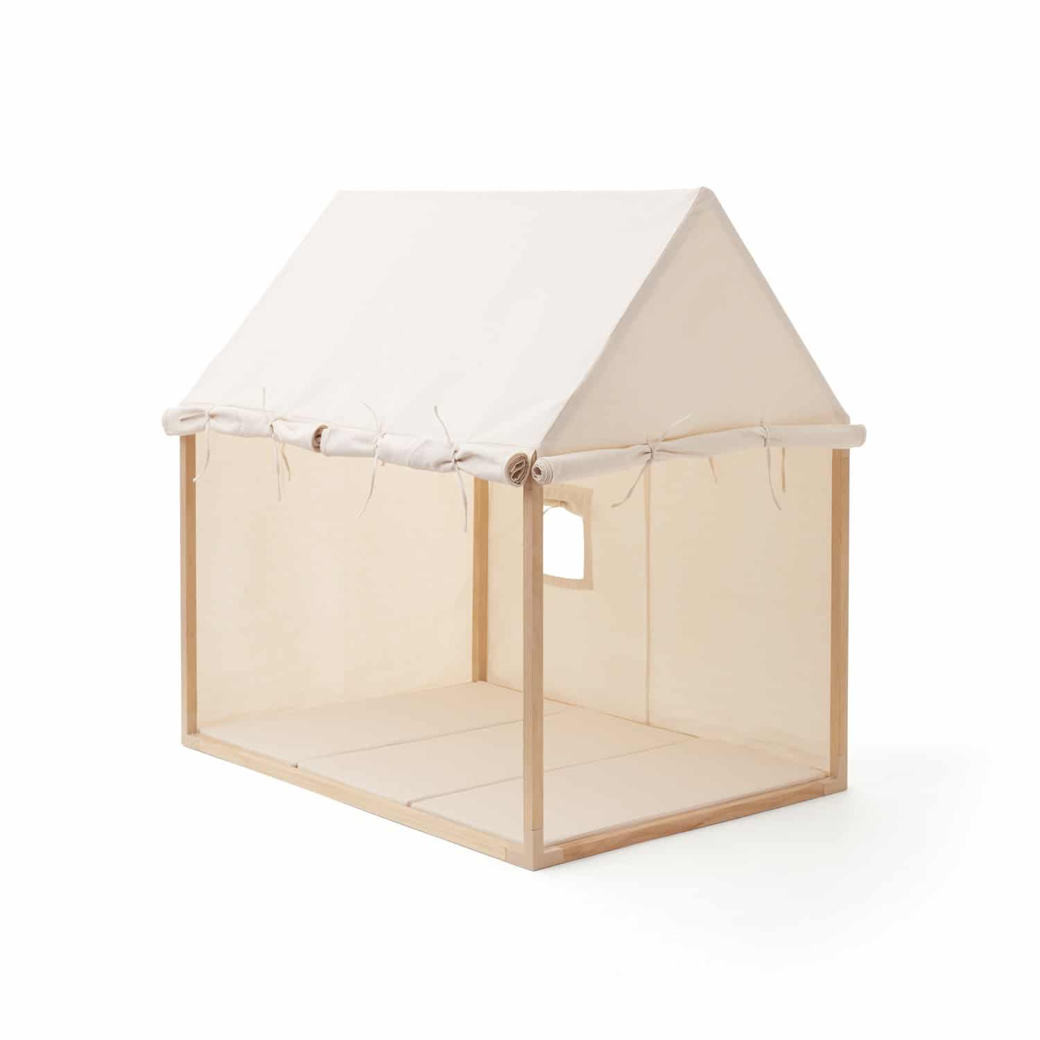 kids_concept-1000473f Hauszelt 110x80 cm, H 119 cm beige