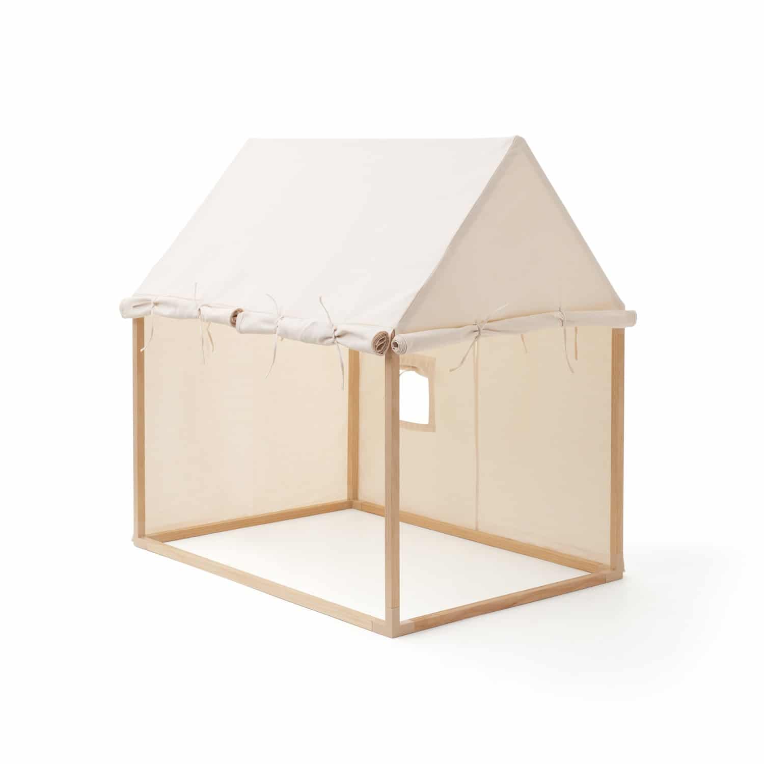 kids_concept-1000473g Hauszelt 110x80 cm, H 119 cm beige