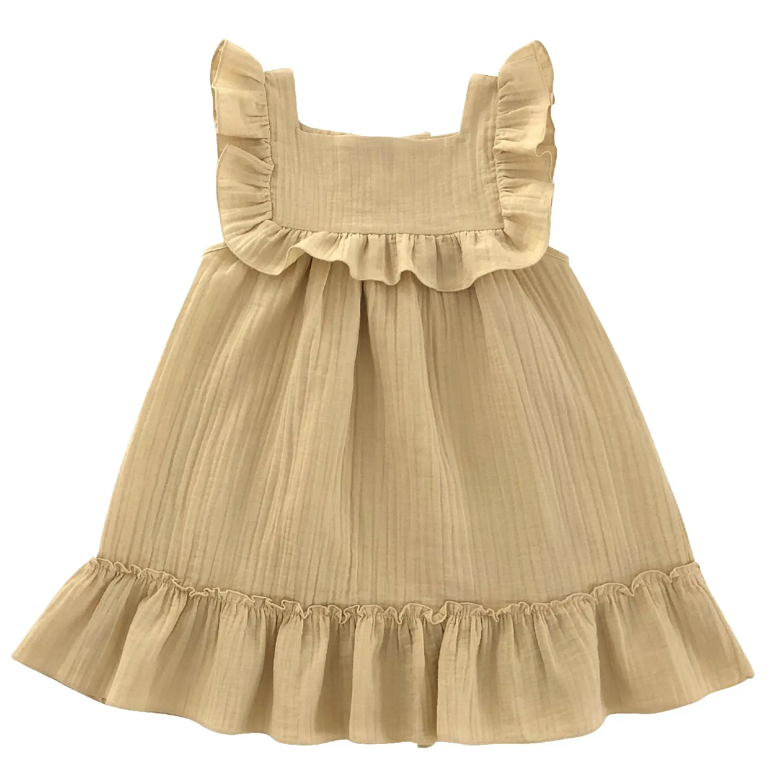liilu_ss20_lina_dress_honey Lina Dress, Honey
