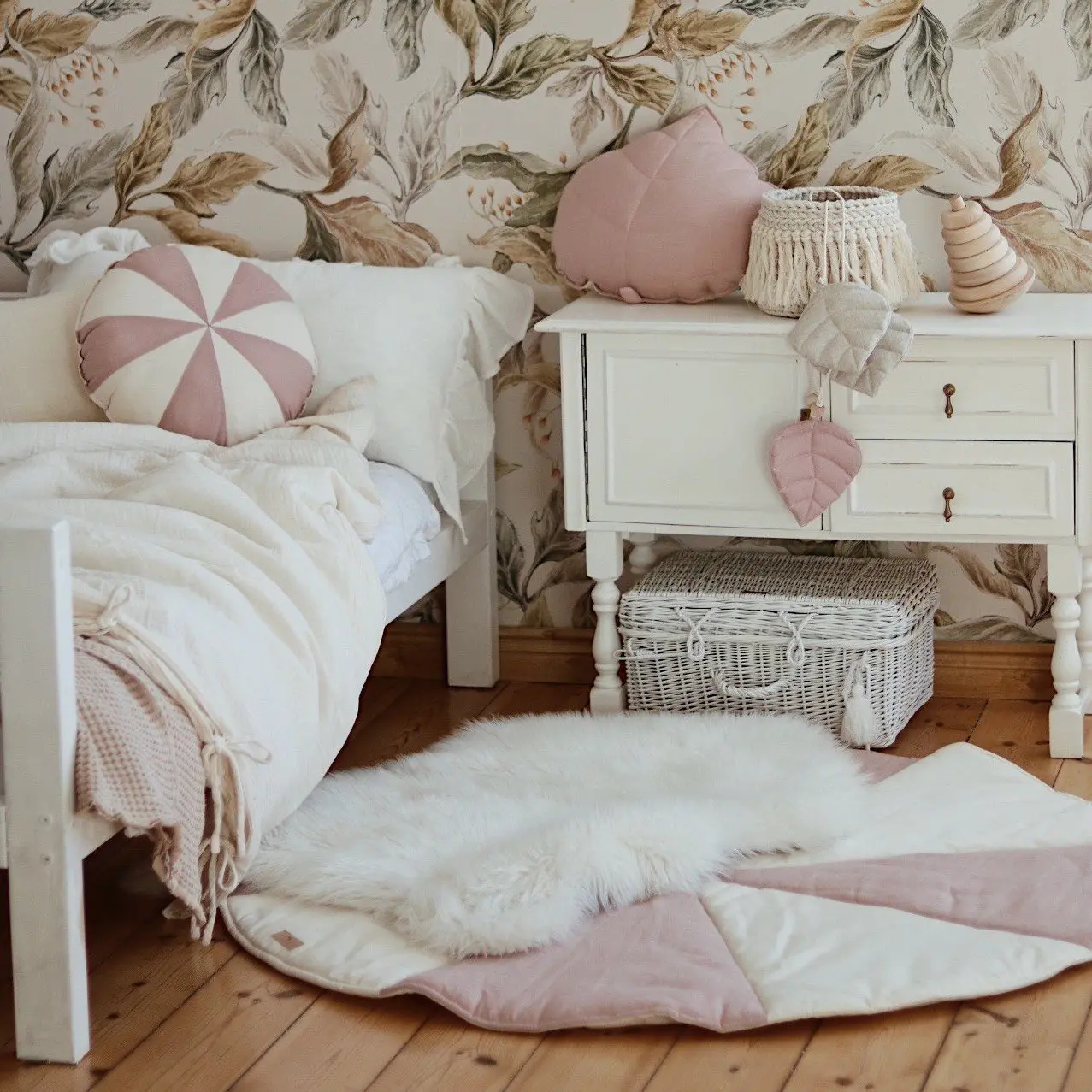 Steppdecke "Powder Pink Cirkus"