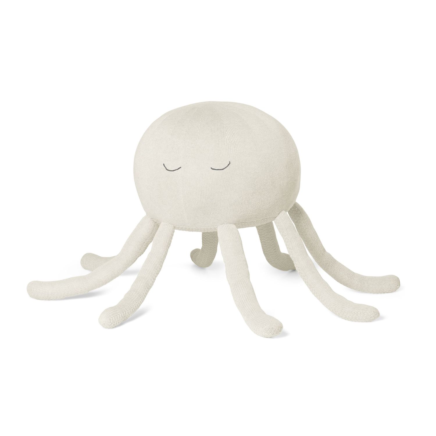 octopus_pouf_packshot Octopus Kuscheltier, groß, cream