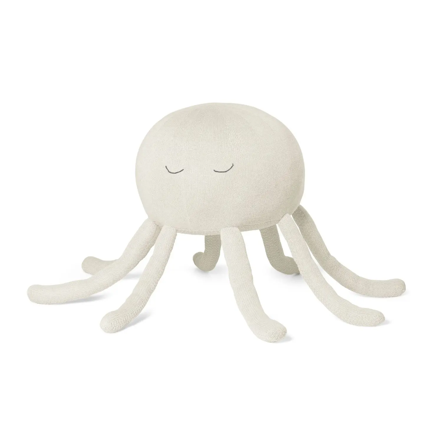 octopus_pouf_packshot Octopus Kuscheltier, groß, cream