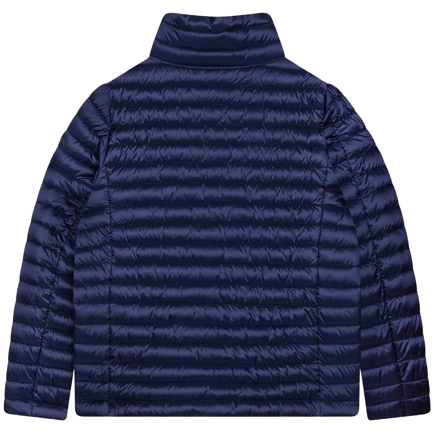 savetheduck_navymetallic_hinten_02 Übergangsjacke, Vegan Down - Navy Metallic