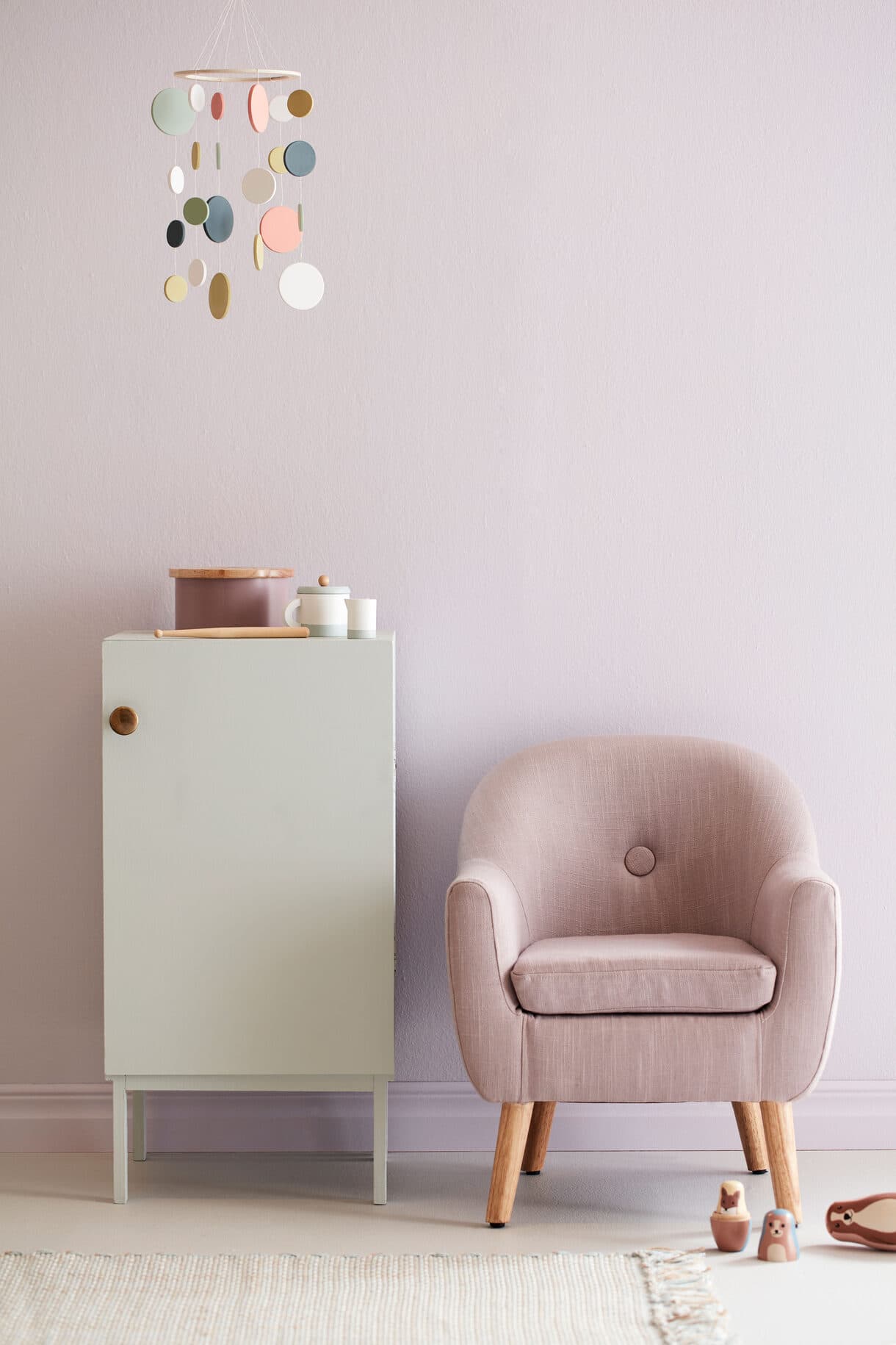 Sessel Flieder