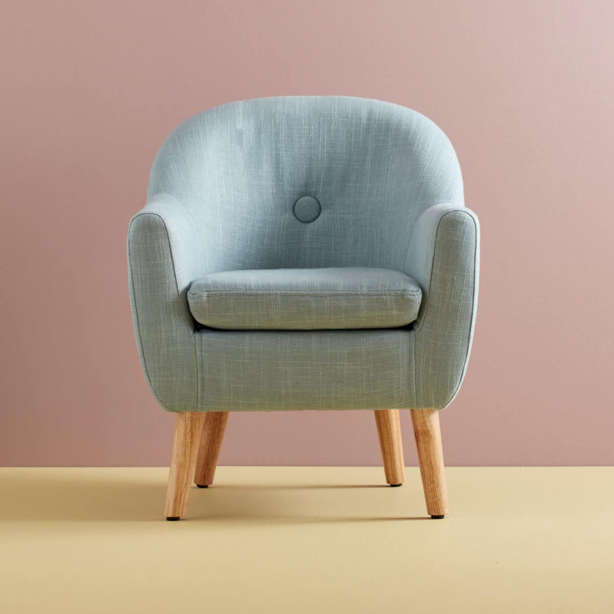 Sessel hellblau