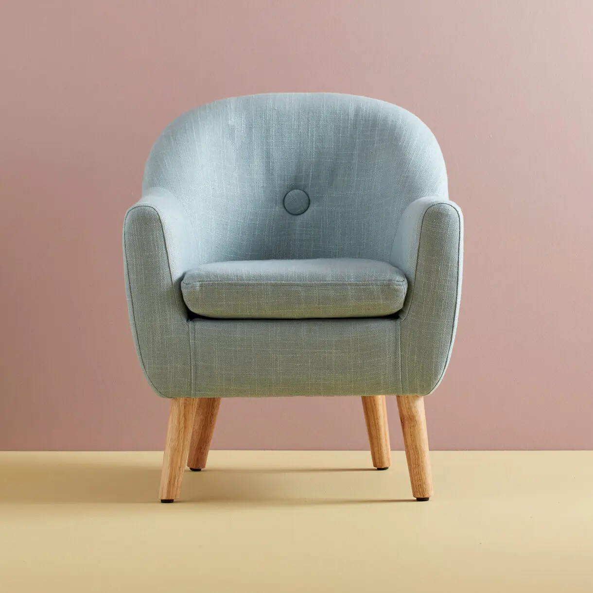 Sessel hellblau