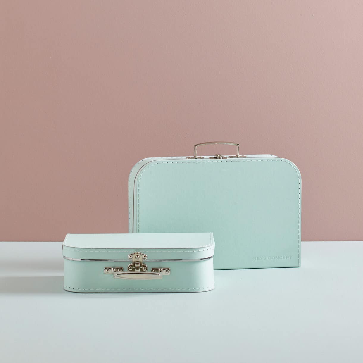 1000552-Suitcase-paper-2-set-light-green-E_1 Koffer 2er-Set mint