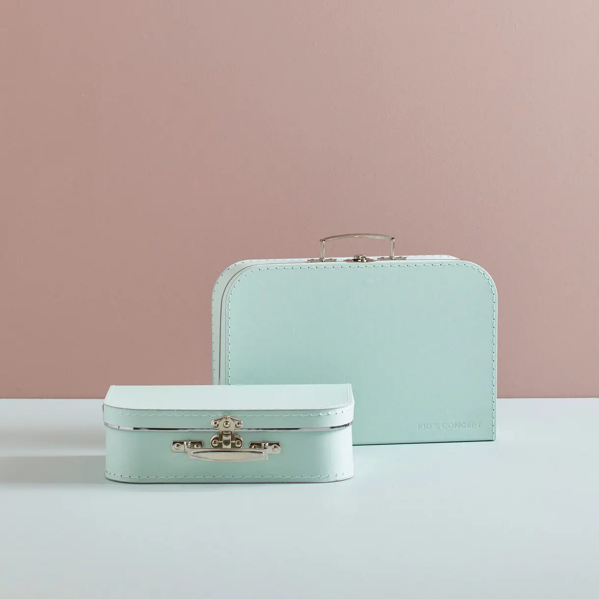 1000552-Suitcase-paper-2-set-light-green-E_1 Koffer 2er-Set mint