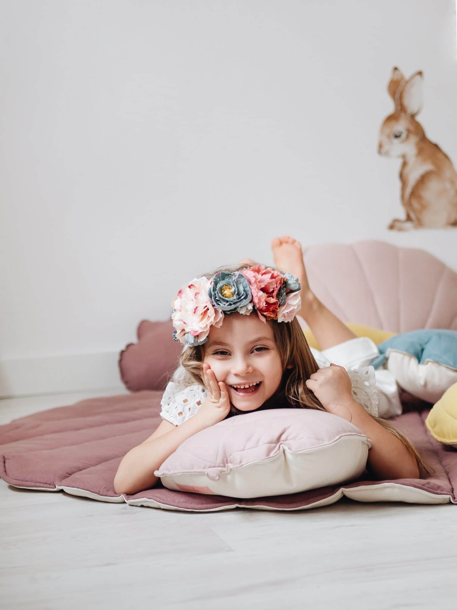 Muschelkissen "Powder Pink"