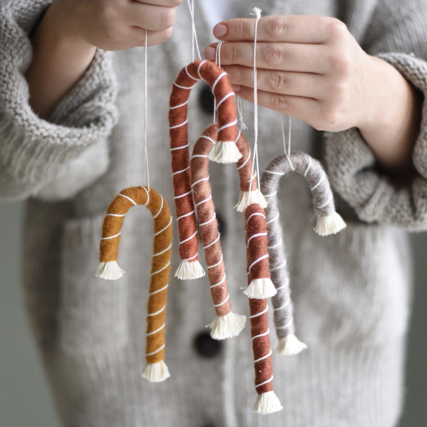 Baumschmuck "Candy Canes" 5er Set