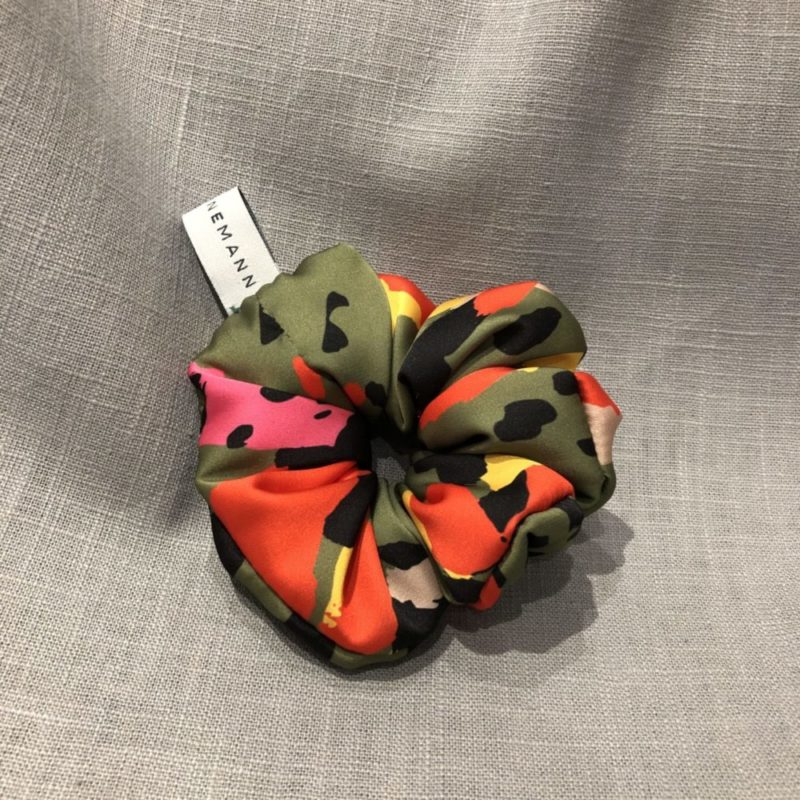 Scrunchie Leo Oliv