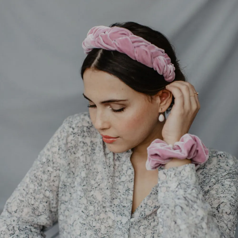 Scrunchie Samt Rosé_2