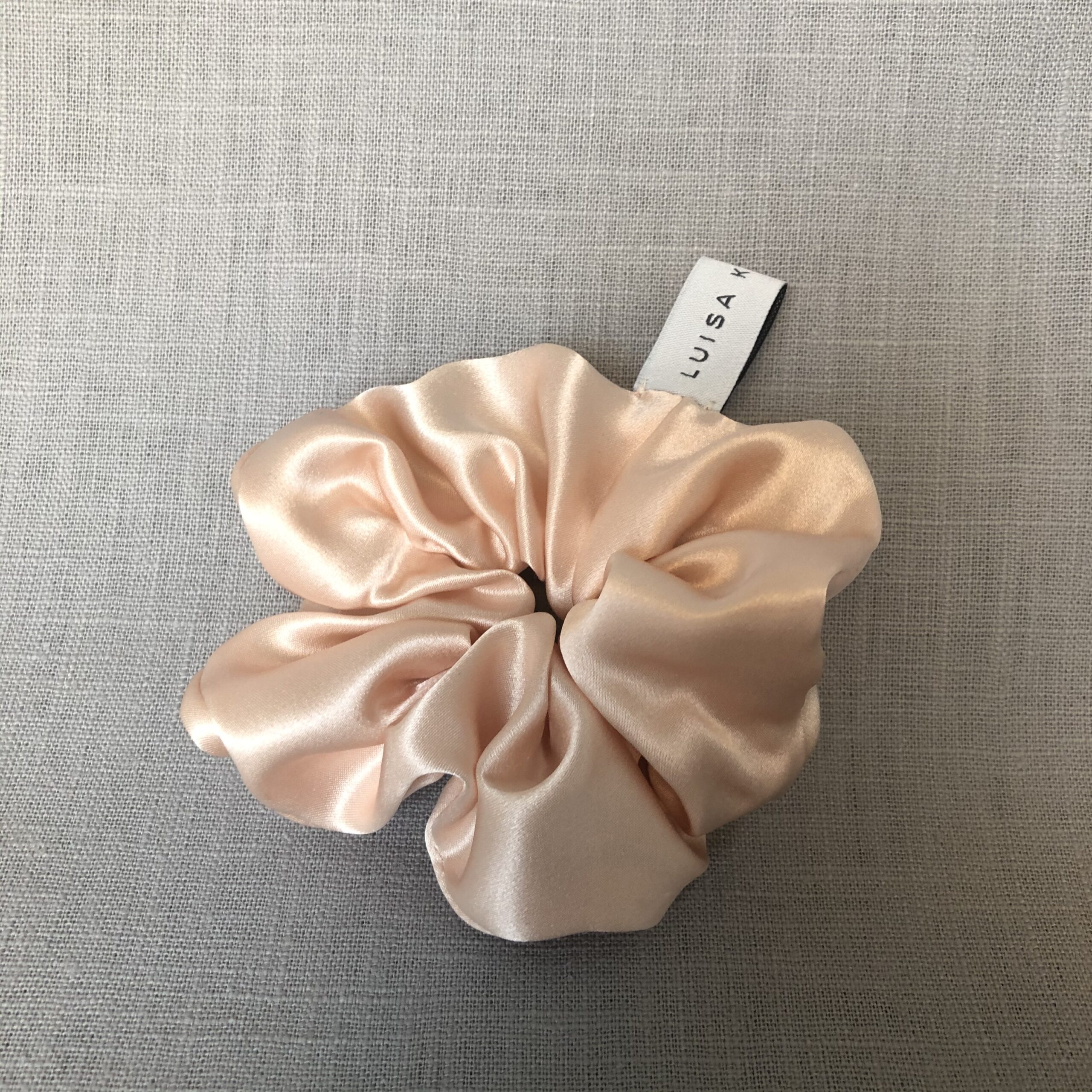 Scrunchie Satin Puderrosa