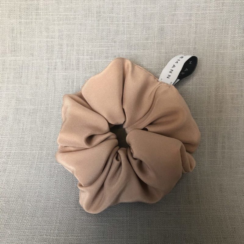 Scrunchie Satin-matt Altrosé