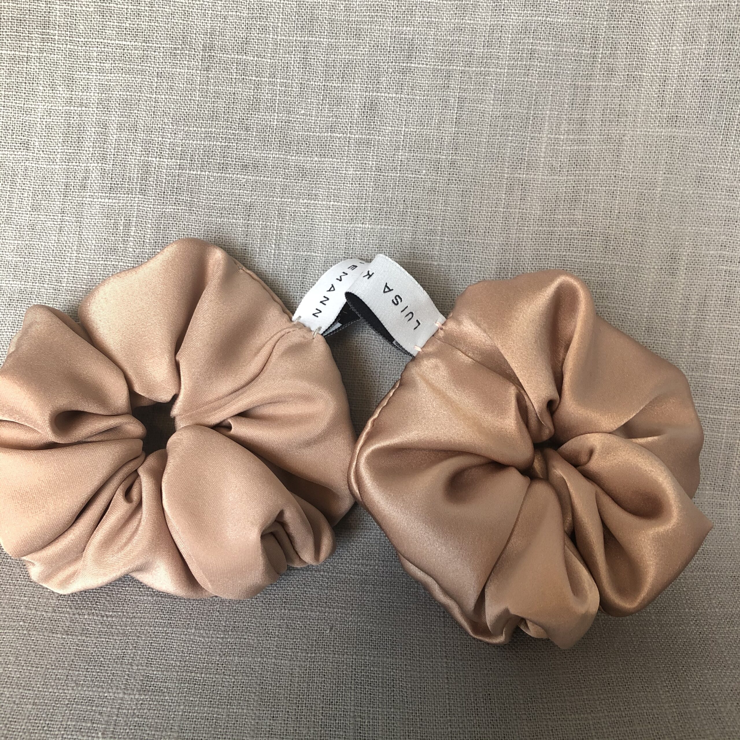 Scrunchie Satin-matt Altrosé_2