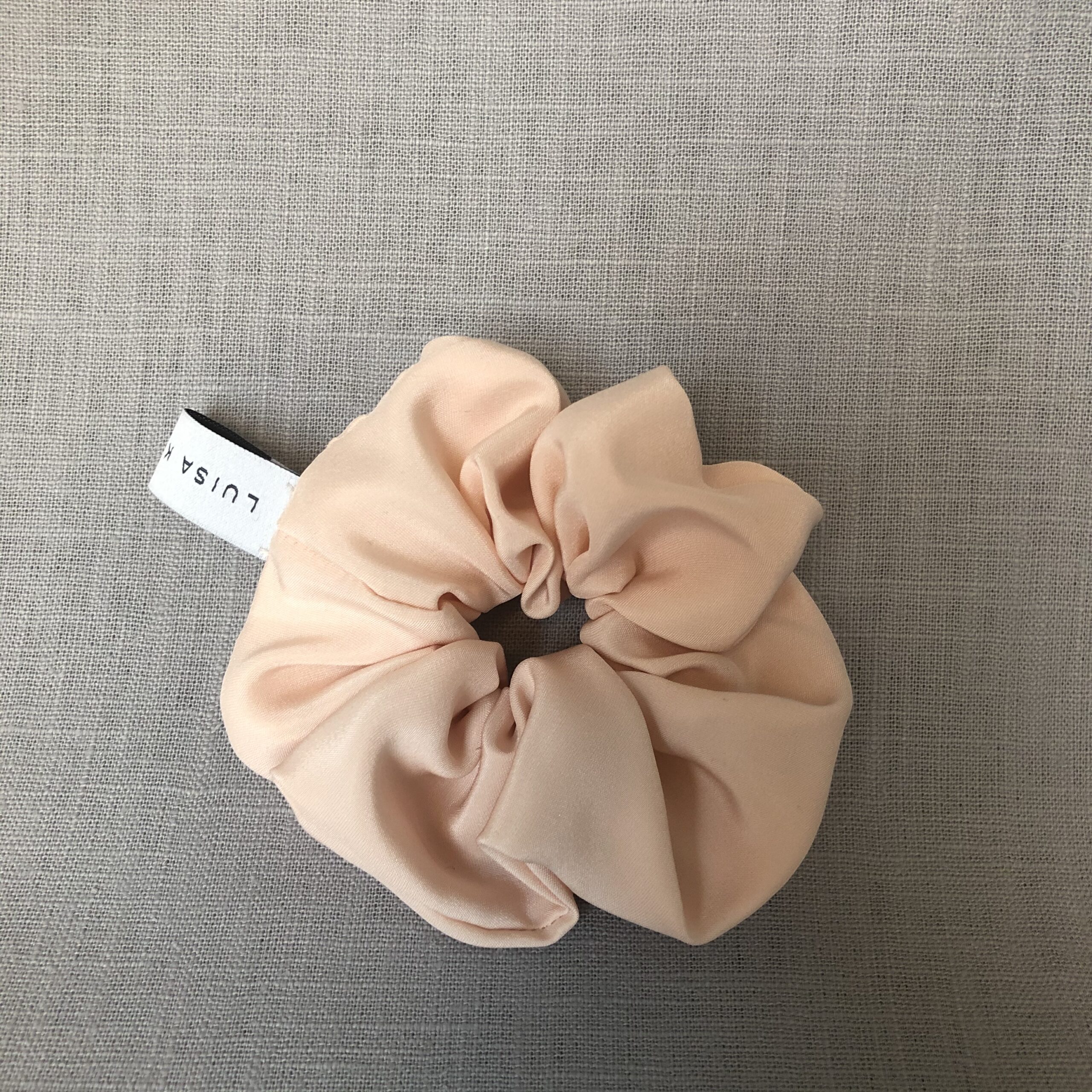 Scrunchie Satin-matt Puderrosa