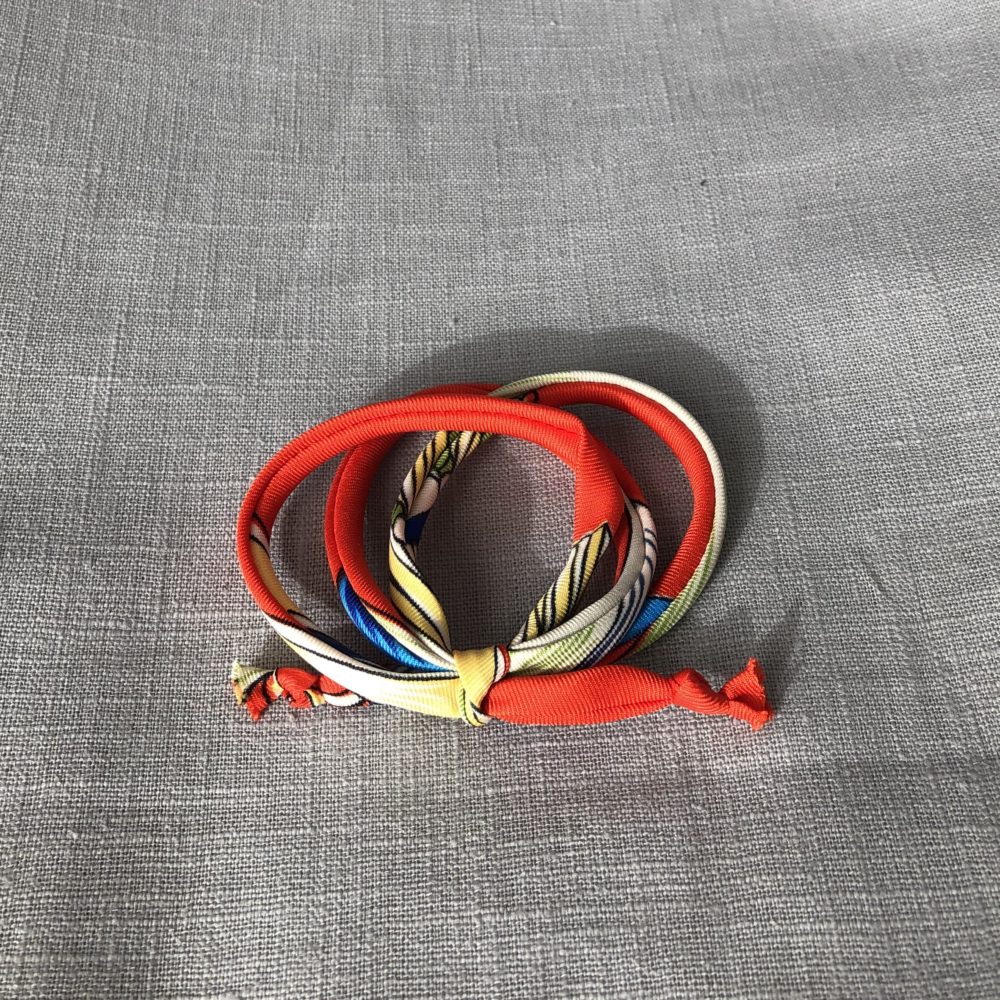 Seidenarmband Clé rouge