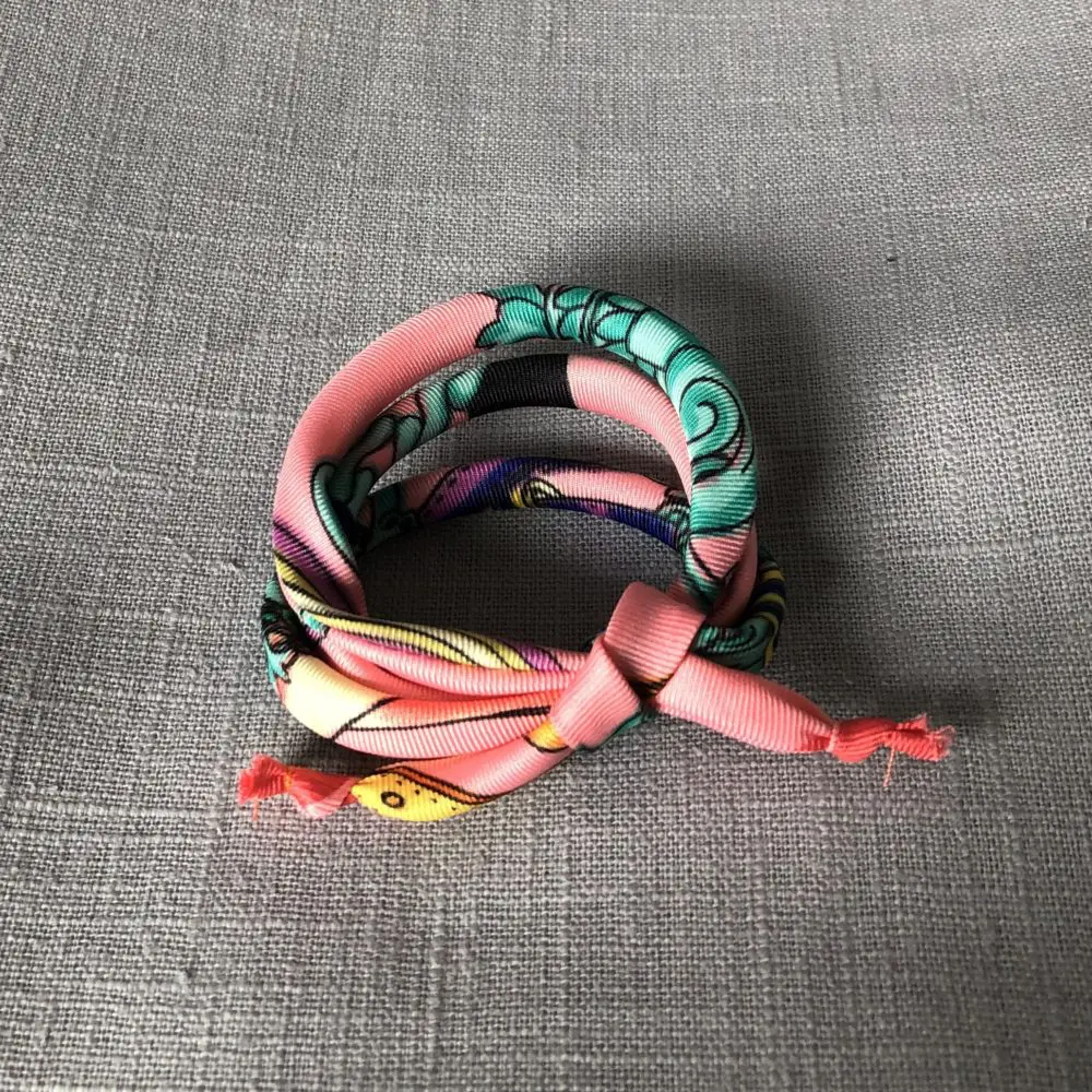 Seidenarmband Pink Explosion