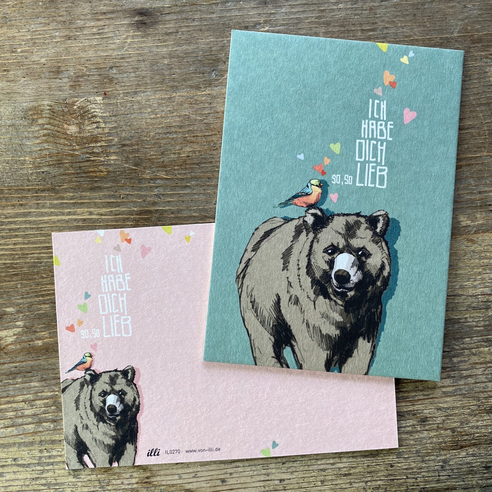 KYUTE Postkarte von illi TATI KYUTE Postkarte von illi TATI