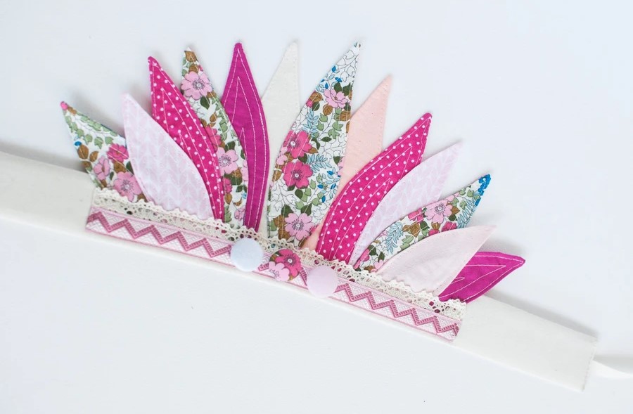 Federschmuck "Fuchsia Dizziness"