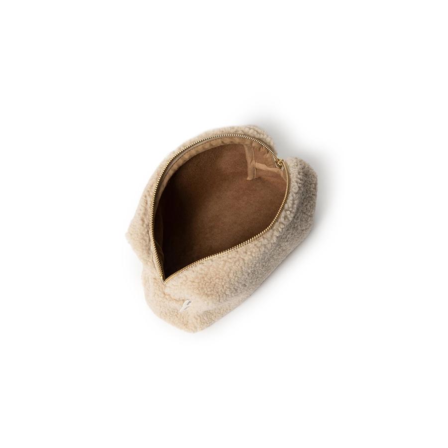 Kosmetiktasche Pouch *Teddy*, Beige