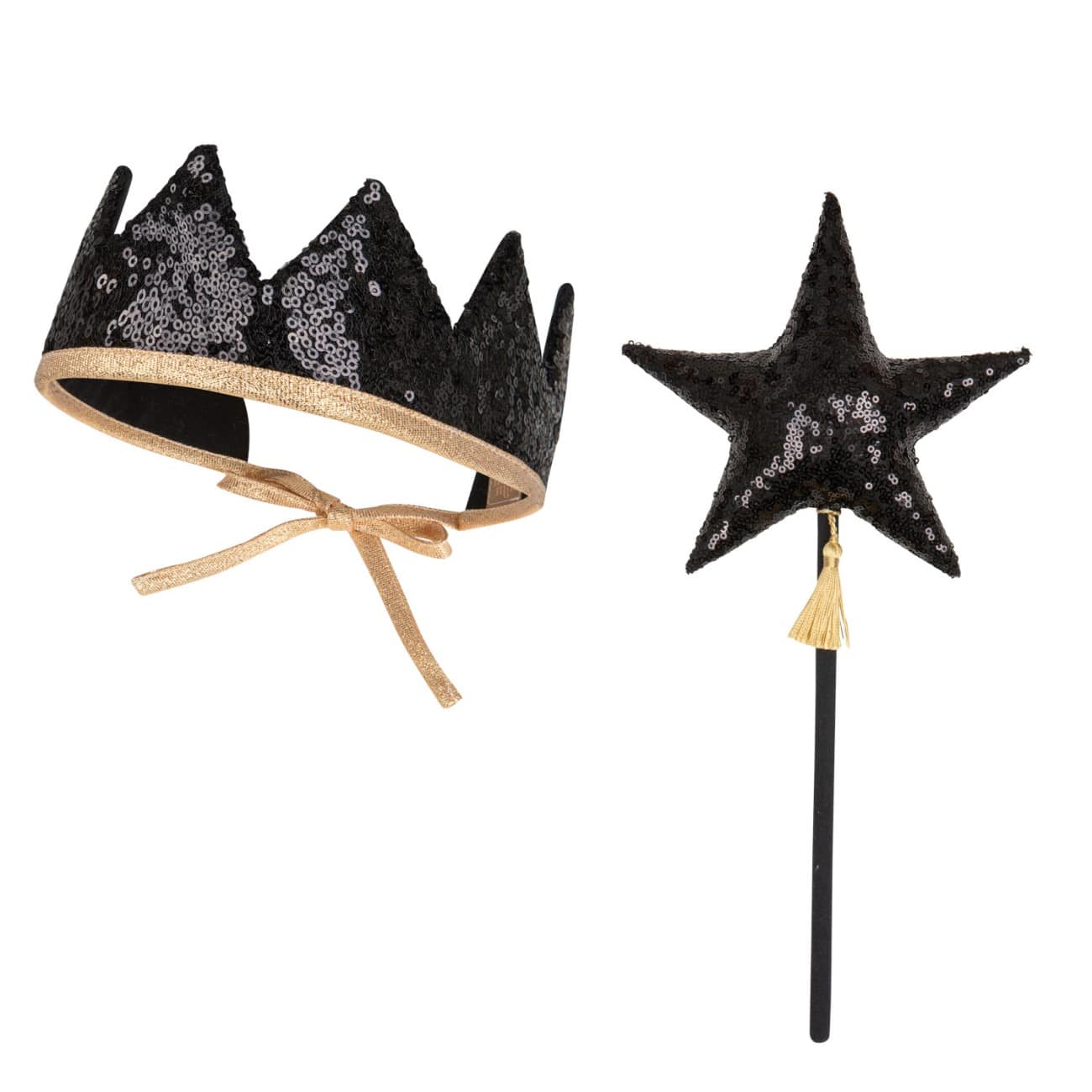 Zauberset "Schwarze Pailletten"