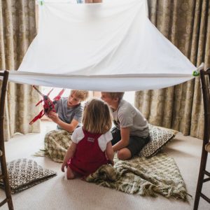 2021 DIY Bauen Sie Ihr eigenes Höhlen-Set-Kit Geschenk Kinder Zelt Geschenk NEU 