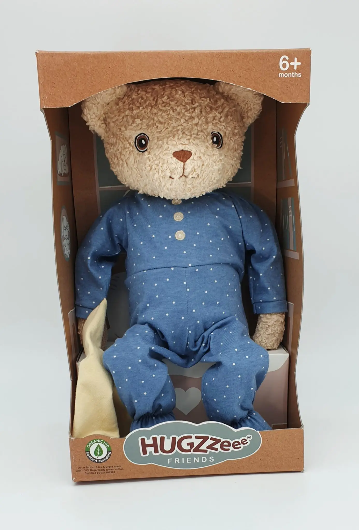 Hugzzeee Friends Teddy Bear Blue 5744000300009 (2)