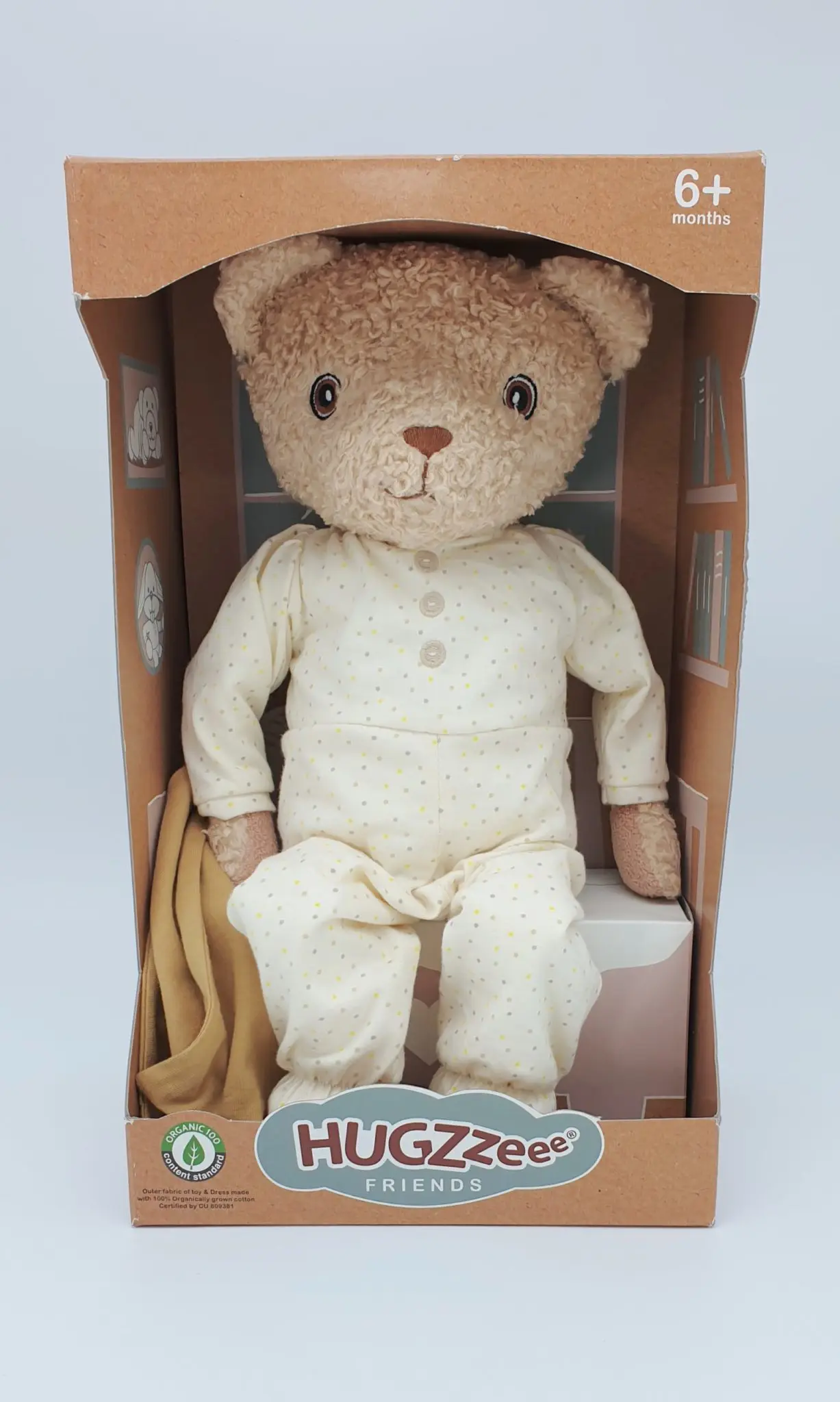 Hugzzeee Friends Teddy Bear Cream 5744000300023 (6)
