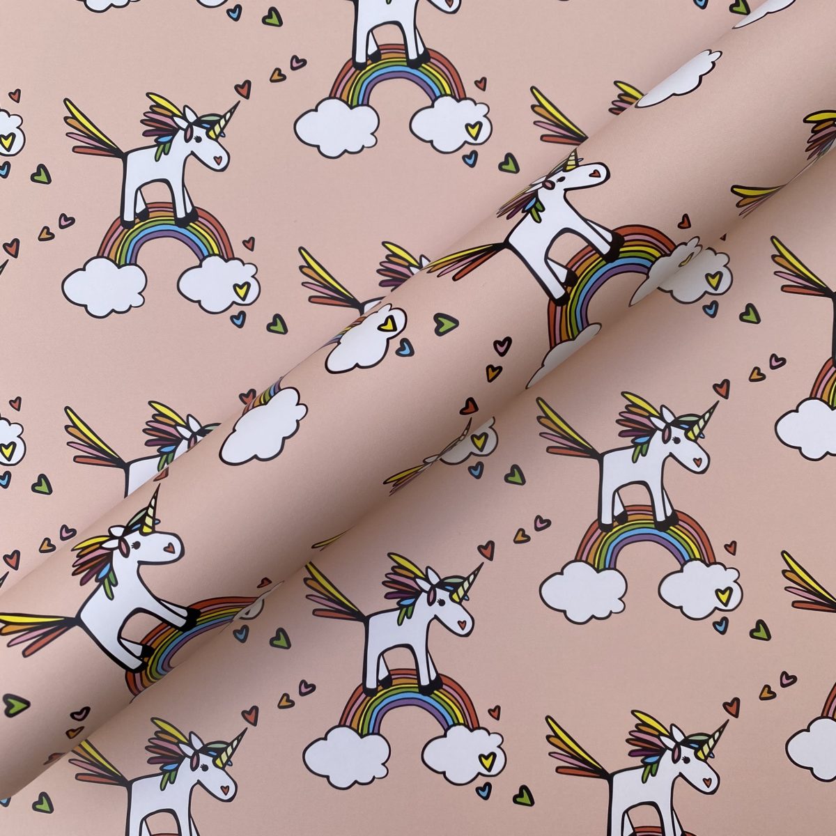 KYUTE Geschenkpapier von-illi Einhorn