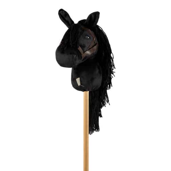 CELMAN Steckenpferd Grau - Großes Hobby Horse Mit Zaumzeug