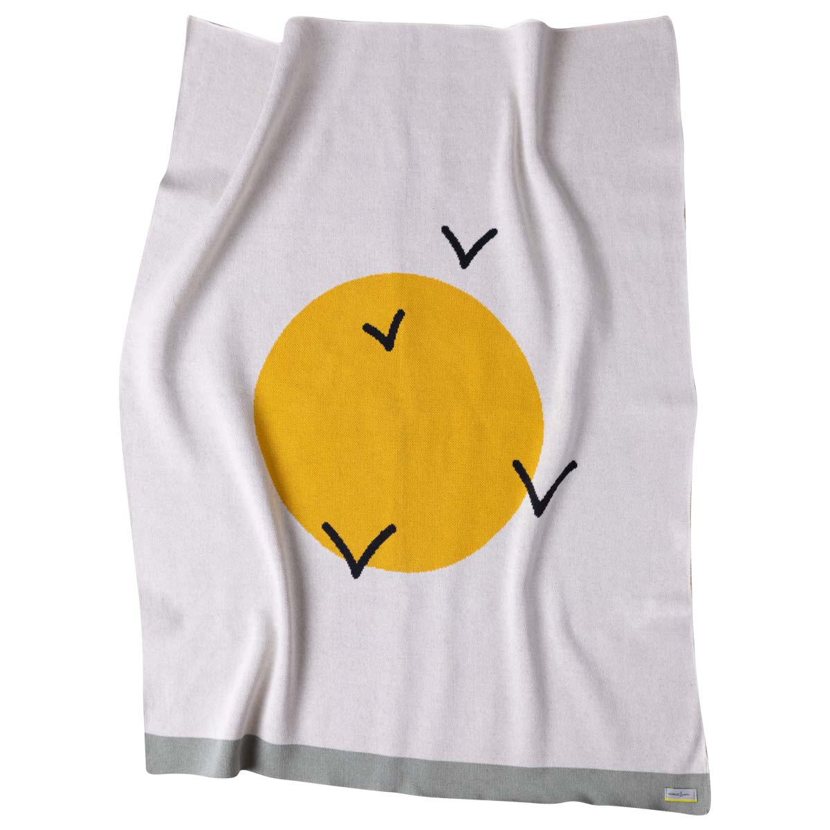Kuscheldecke "Sun", Beige