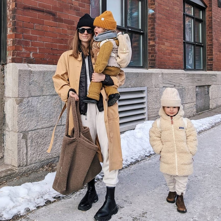 Tasche Mom Bag *Teddy*, Braun