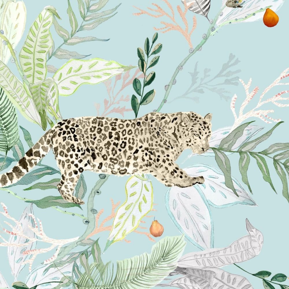 Tapete Orilla, Jaguar Turquoise