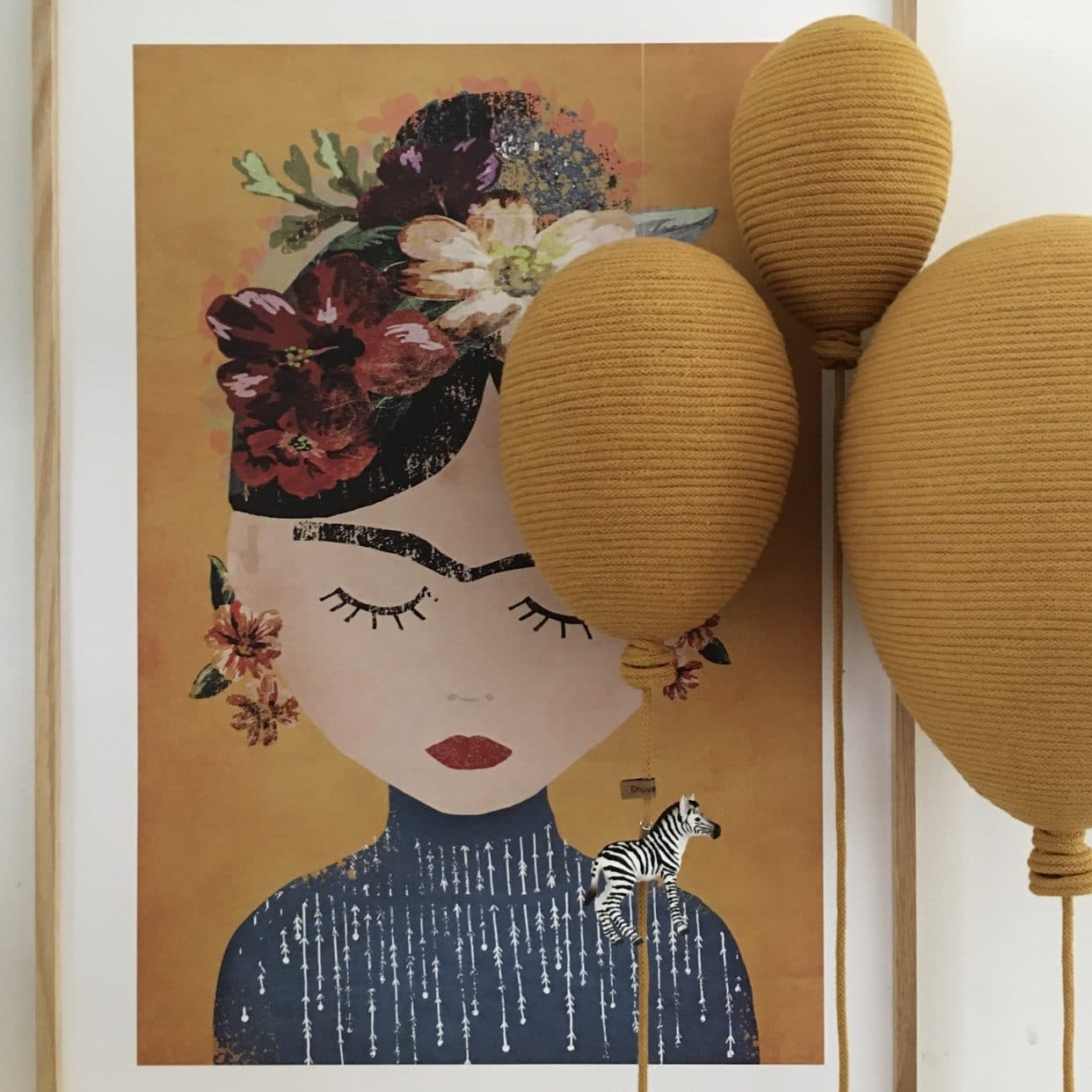 Handgefertigte Deko Ballons, 3 Größen Set