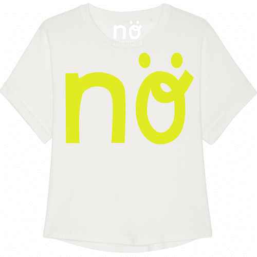 NÖ Damenshirt, White Lime