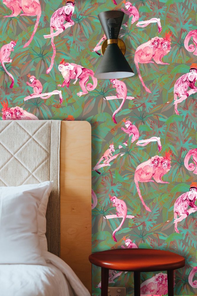 situation_monkeys_green_pink_Kariokas