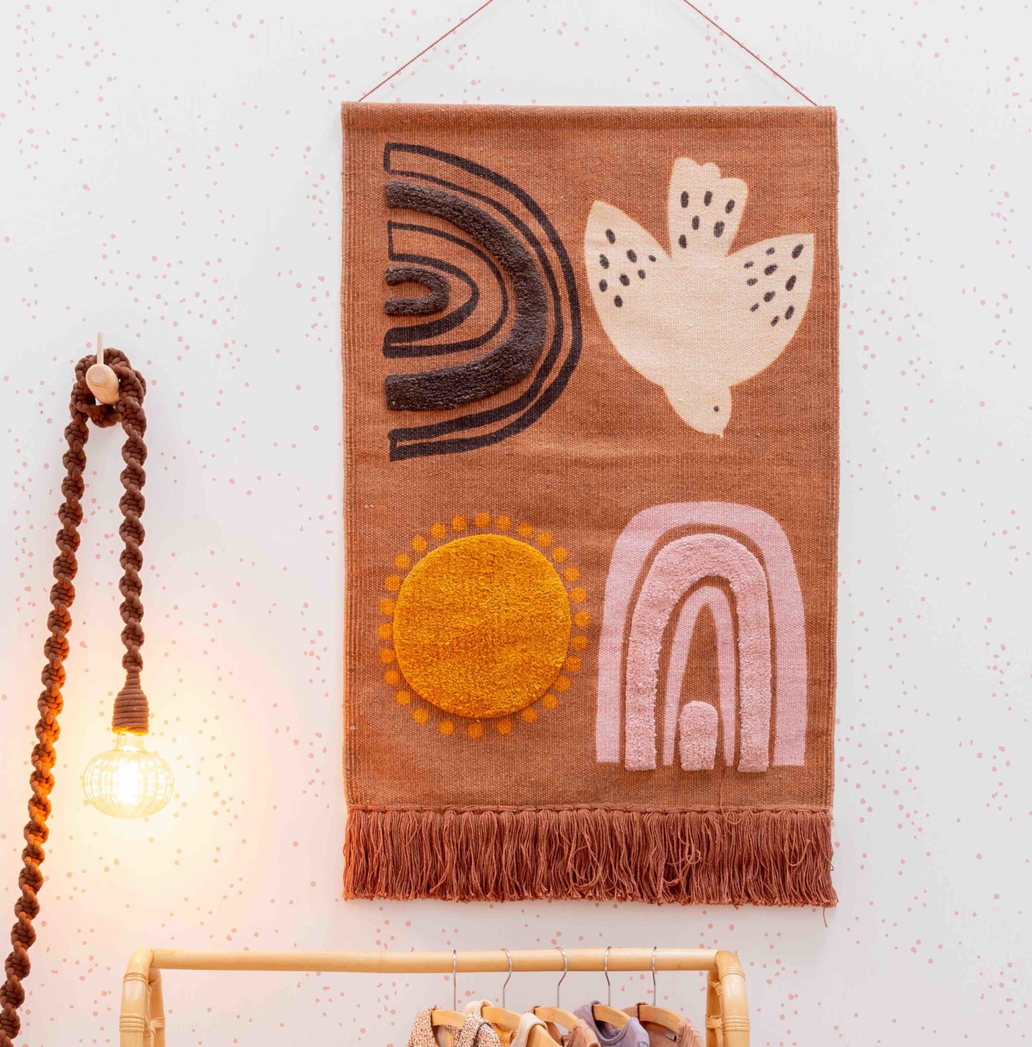 Wandbehang "Boho Sunset"